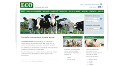Desktop Screenshot of es.ecoanimalhealth.com